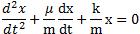 equation differentielle